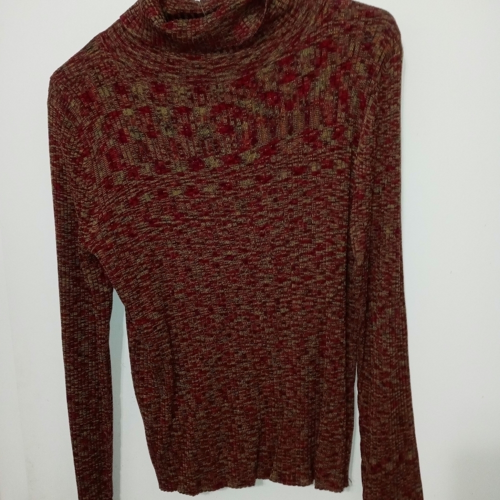 Austin Reed Retro Look Long Sleeve Turtleneck Thermal